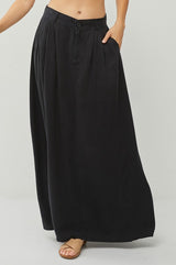 NATASHA MAXI SKIRT BLACK