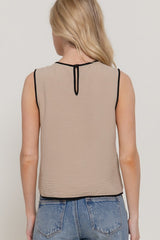 JENNIFER TOP BEIGE