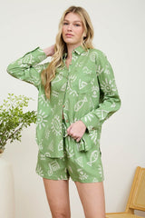 AUBREY SHORTS SET