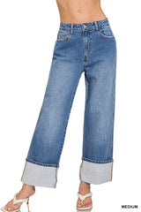 KARMA CUFFED JEANS