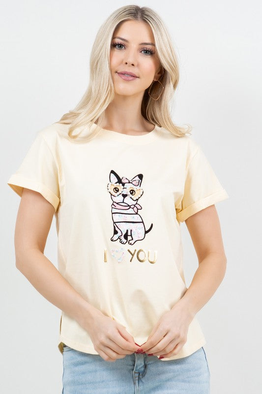 MINI PUG TSHIRT