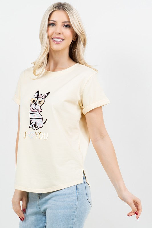 MINI PUG TSHIRT