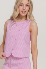 ARIANA SKIRT SET PINK