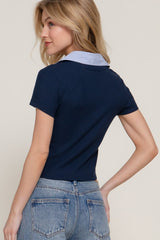 CHARLIE POLO TOP