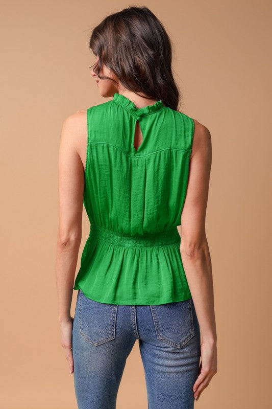 LOUNISA BLOUSE GREEN