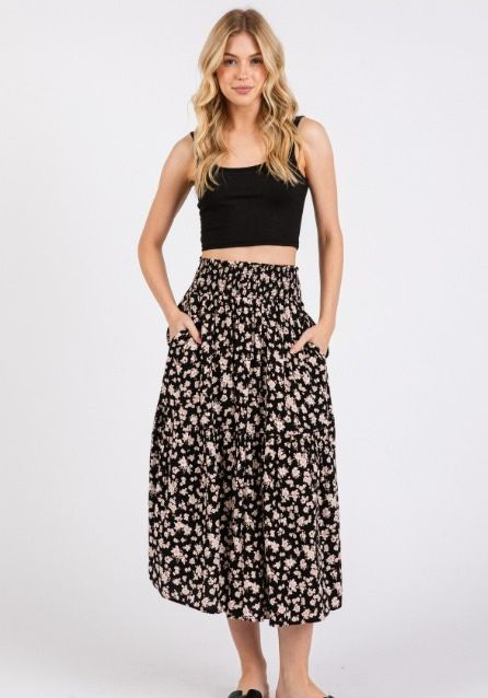 BLAKE MIDI SKIRT