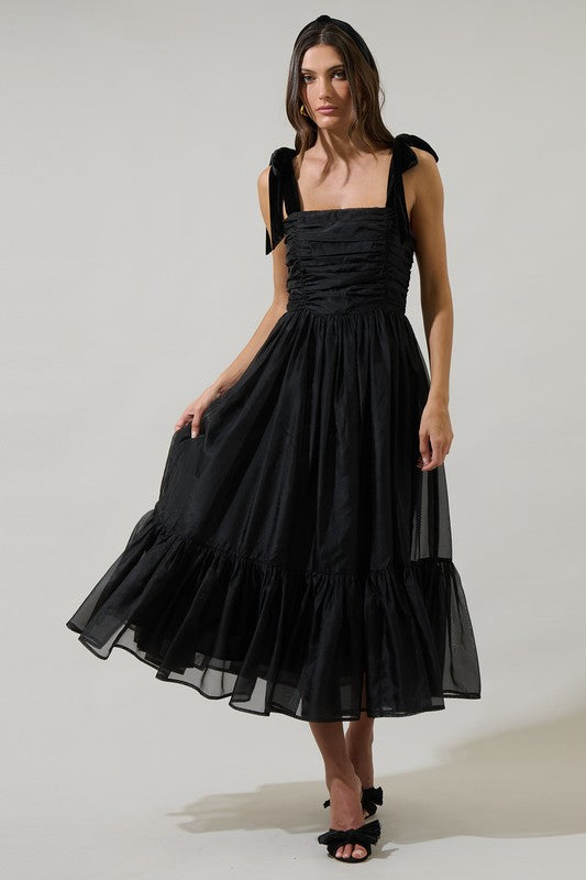 SILKE MIDI DRESS