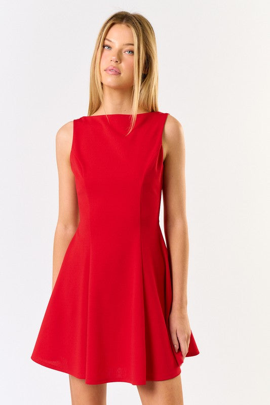 SKATER MINI DRESS