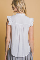 NATALIA WHITE BLOUSE