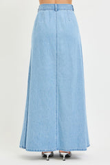 NATASHA MAXI SKIRT DENIM
