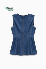 SUSANA VEST DARK DENIM