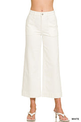 CALGARY CULOTTE JEANS WHITE