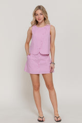 ARIANA SKIRT SET PINK