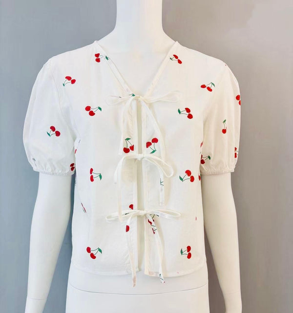 CHERRY BLOUSE