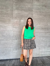 MELINDA BLOUSE GREEN