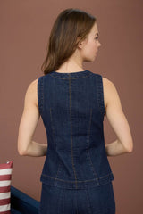 DORA DENIM VEST