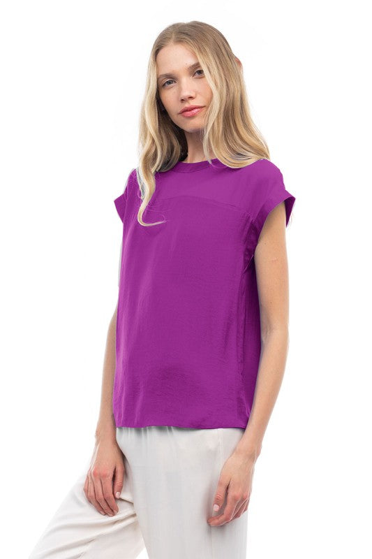 GALDANA BLOUSE VIOLET