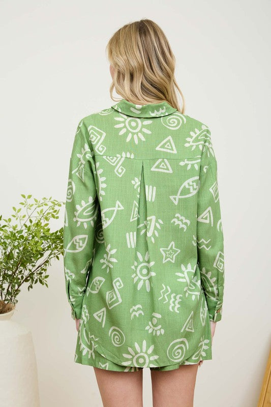AUBREY SHORTS SET