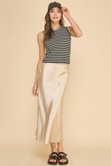 ANISTON SKIRT CHAMPAGNE