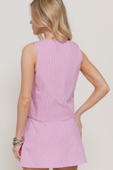 ARIANA SKIRT SET PINK