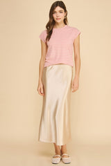 ANISTON SKIRT CHAMPAGNE