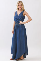 TRACY DENIM JUMPSUIT DARK