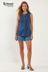 SUSANA VEST DARK DENIM