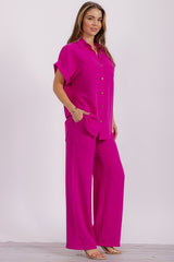 BASHIR PANTS SET PINK