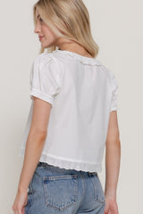 TRIM BLOUSE