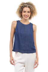 ALMA DENIM TOP