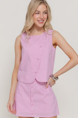 ARIANA SKIRT SET PINK