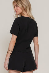 SUSY BLOUSE BLACK