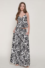 NOELIA PANTS SET BLACK