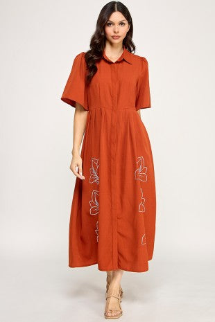ARIADNE MIDI DRESS
