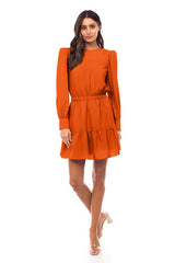 CORALIA MINI DRESS PUMPKIN