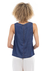ALMA DENIM TOP
