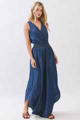 TRACY DENIM JUMPSUIT DARK