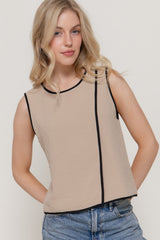 JENNIFER TOP BEIGE