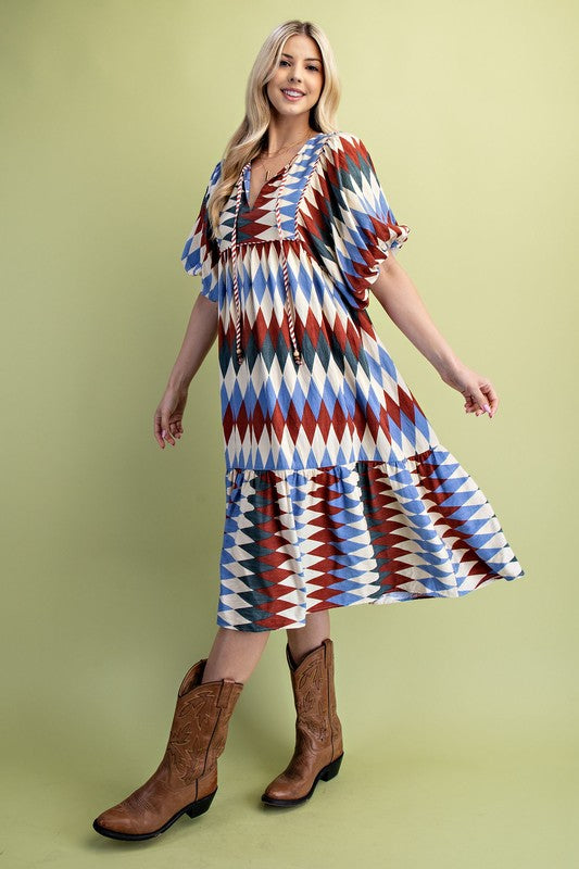 HAWAI MIDI DRESS