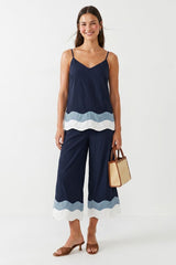 COLORBLOCK PANTS SET