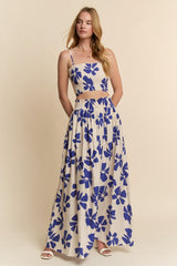 LILA MAXI SKIRT TWO PIECE SET