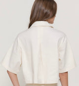CORAZON SHORTS SET BEIGE