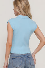 POLO SPRING TOP BLUE