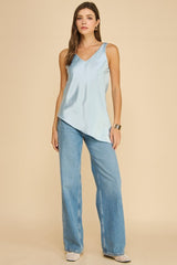 JOANA SLIP TOP BABY BLUE