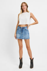 TRAVELER DENIM SKORT
