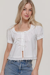 TRIM BLOUSE