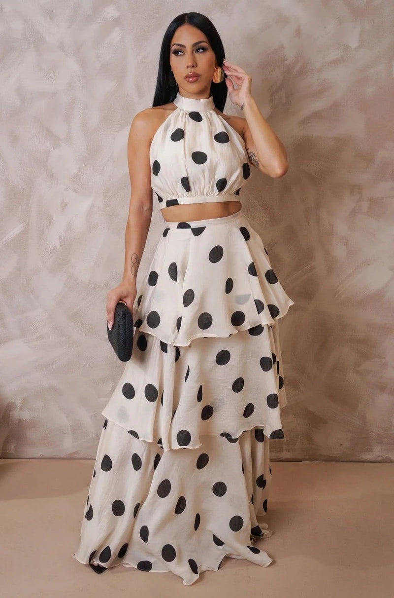 RIVER MAXI SKIRT TWO PIECE SET
