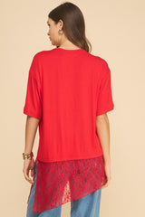 CORA TSHIRT RED