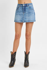TRAVELER DENIM SKORT