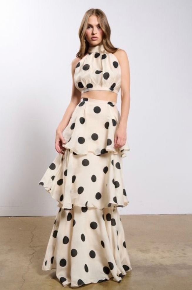 RIVER MAXI SKIRT TWO PIECE SET